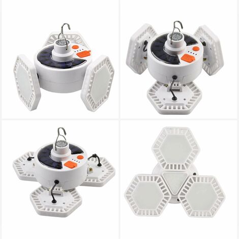 Lampe De Camping LED Rechargeable 16 Couleurs RGB - Lanterne Portable Pour Tente Et Extérieur 🔦