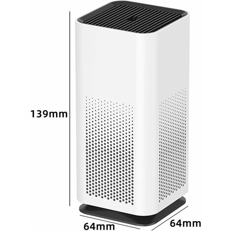 Purificateur D'air Grande Pièce Membrane Solutions MS18 - Filtre HEPA Lavable H13, Ultra Silencieux