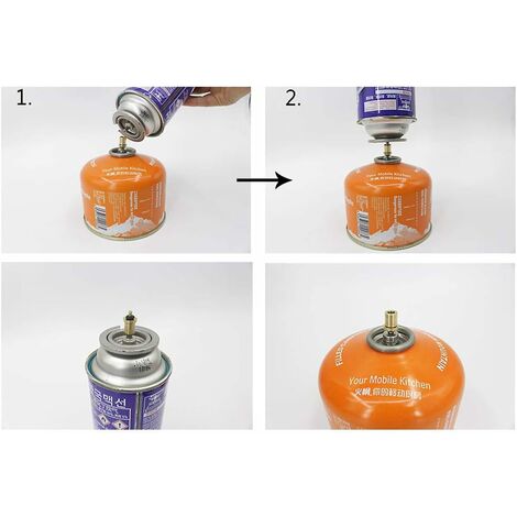 Lot De 5 Adaptateurs De Bouteille De Gaz Pour Airsoft - 1.5 M - Laiton - Pression 1500 Psi - Compatible KC02, KWA, 1911, P226, G19