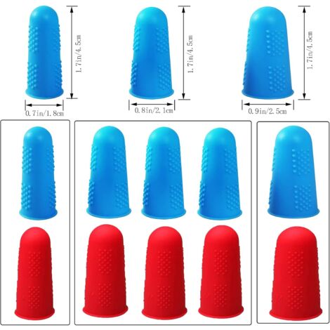 Protecteurs De Doigts En Silicone – Gel Finger Cots – Pour Soins, Cuisine, Bricolage – Lot Neuf