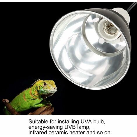Lampe Chauffante En Céramique Pour Reptiles - 25W Noir, Sans Lumière, Pour Lézards, Poules, Amphibiens - Connecteur E27