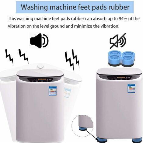 4 Patins Antivibrations Hauteur 28mm Pour Compresseur D'Air - Plastique Technique, Installation Par Vis M8