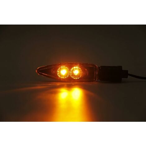 1 paire pour Moto LED Tour Signal lumière Indicateur avant tourner lampe  pour R1200gs HP4 Adventure