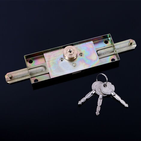 Entrepôt 23 cm Longueur Hardware Pièces en métal Centre volet roulant serrure de porte