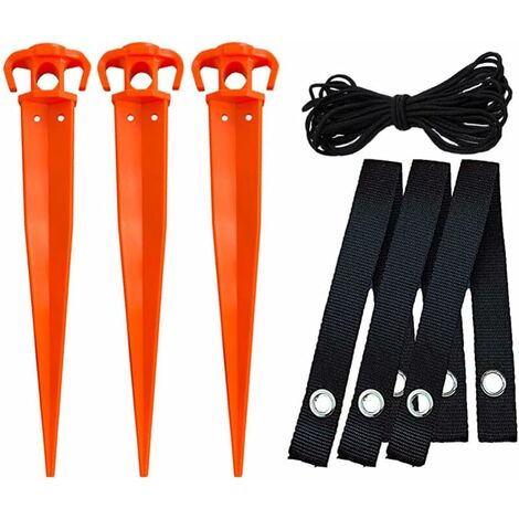 Ancrage de support de plantes pour terrasse extérieure, jeunes arbres, jardin fixe, kit de souche