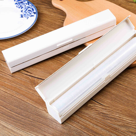 Distributeur De Film Alimentaire Et Aluminium - Coupe Propre Et Précise, Organisateur Cuisine Pratique