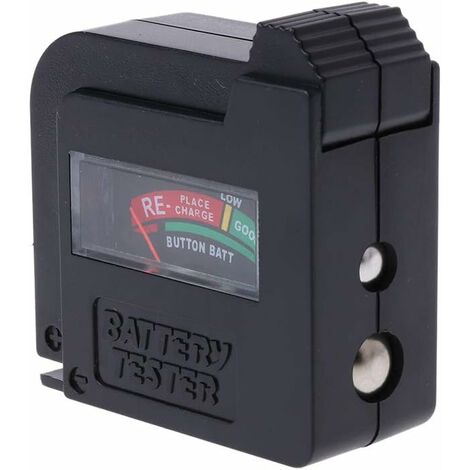 Testeur De Piles Universel BT-168 - Pour Piles AA, AAA, C, D, 9V, Affichage Couleur
