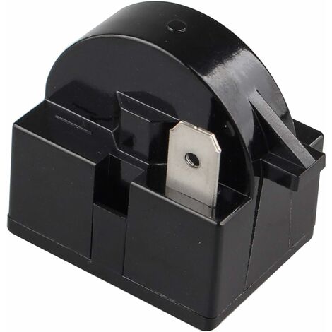 Kit Réparation Compresseur Réfrigérateur | 2 Relais Démarrage 15 Ohms + 2 Protecteurs Surcharge 1/4 HP, Compatible Toutes Marques
