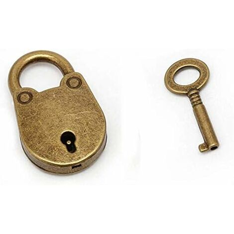 Clé de meuble rustique zamack Strauss - Bronze - Vendu par 1
