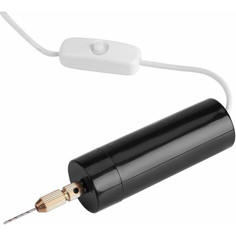 Mini Perceuse Électrique USB 0,7-1,2 Mm + 13 Forets – Précision Pour Bijoux, Modélisme & Loisirs Créatifs