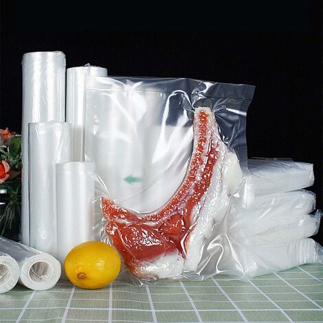 NAROSEBE 12 Pcs Sac Sous Vide Alimentaire Avec Pompe, Sac Sous Vide