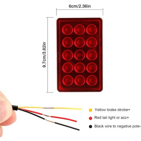 Voyants Neutre Et Marche Arrière Pour VTT/ATV 12V – Rouge Et Vert – Compatible Quads Chinois - 9