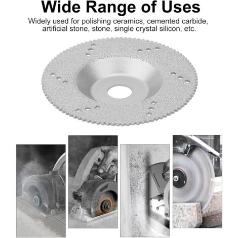 Lot De 5 Lames De Scie Diamant Pour Granit - 12,7 Cm - Lame Diamant