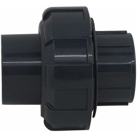 Raccord PVC Coude 90° 50mm Avec Manchons - Lot De 2 - Pour Piscine, étang, Irrigation
