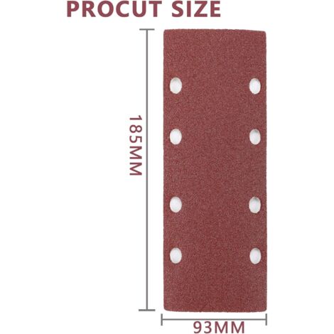 Papier Abrasif Grain 360 – 4 Feuilles 230x280mm – Pour Ponçage à L'eau – Neuf, Marque BVD