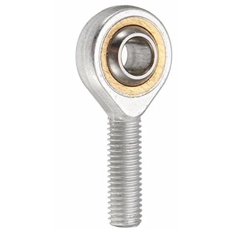 2 Embouts Ã  Rotule Autolubrifiants M8x1.25 - AlÃ©sage 8mm - Acier TrempÃ©, CapacitÃ© De Charge Ã©levÃ©e Pour Machines