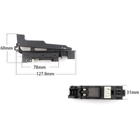 Pour interrupteur de meuleuse d'angle Bosch 180,Interrupteur pour meuleuse d'angle Bosch GWS 18 U, GWS 21-180.