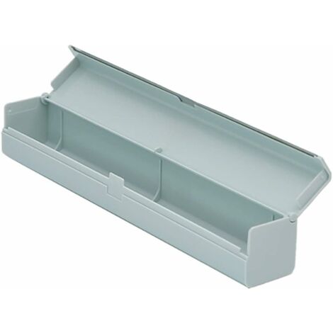 Distributeur Et Coupe-Papier Aluminium 5 En 1 - Organisateur Rouleau 40 Cm Cuisine Bois