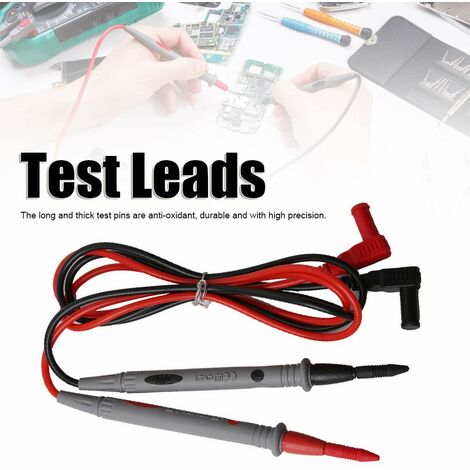Cordon De Test Multimètre 2 Fils Cuivre - Stylo Test électrique - Neuf Générique