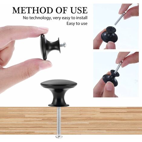 Talentedeco Lot De 10 Poignées D'armoire De Cuisine En Laiton Antique De 254 Mm - Quincaillerie Vintage Rétro Pour Tiroir