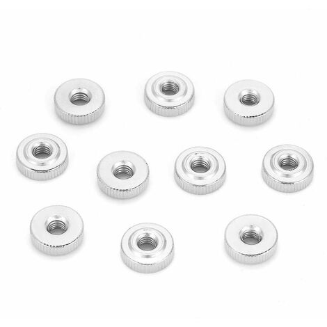 Écrous Moletés M3 Rond Avec Collier - Inox 304, Lot De 2, Marque Uxcell