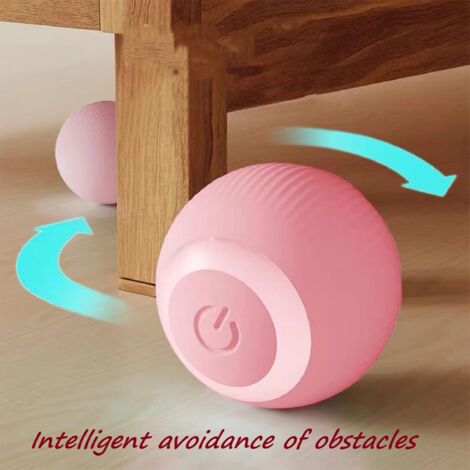 Jouet Interactif Pour Chien - Balle Automatique Qui Roule Toute Seule - Rechargeable USB