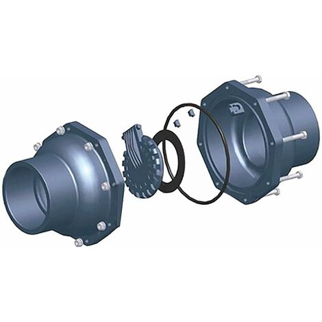 Clapet Anti-Retour & Anti-Odeurs Pour Tuyau De Drainage - PVC - Tailles 50 à 160 Mm - Pour Balcon, Terrasse, Jardin