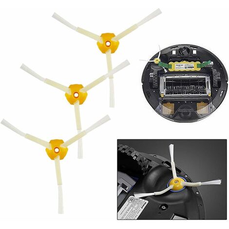 Accessoires Remplaçant kit pour iRobot Roomba série 800 900 Pièces de rechange pour Roomba，Kit Pièces accessoires pour iRobot Roomba serie 800 850 851 860 865 866 870 871 876 880 885 886 890 891 896 9