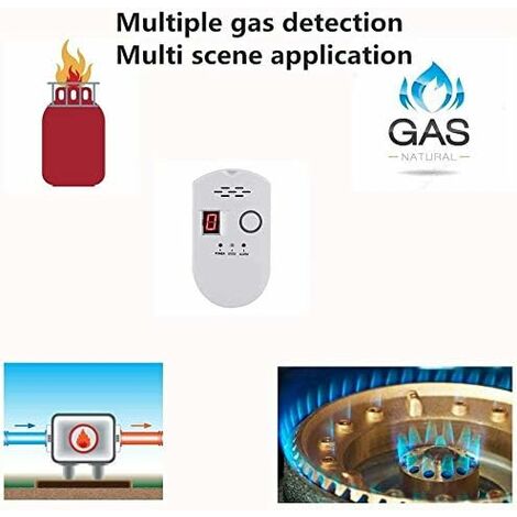 Alarmes - Détecteur de fuite de gaz Haute sensibilité GPL GNL Charbon