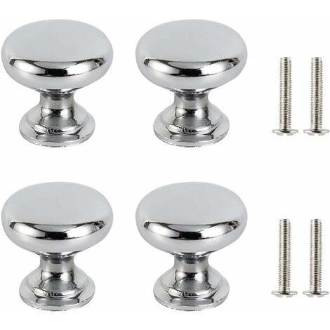 Boutons De Porte Rond Boutons De Tiroir 30Mm Poignées De Tiroir Avec
