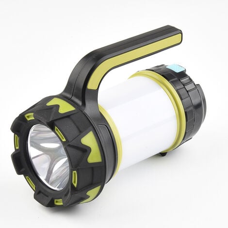 Lanterne à Main LED Super Lumineuse, Lampe De Poche Professionnelle  Multifonction étanche Super Lumineuse 6 Modes Pour L'extérieur Pour Le  Camping Pour La Chasse 