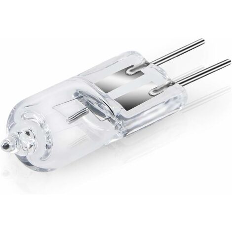 Ampoules Halogènes G4, Lampe de Base à Broche Halogène G4 12V 20W, 2800K Blanc Chaud Gradable G4 Lampe à Capsule Transparente Lot de 10 [Classe énergétique C] NPTERBL