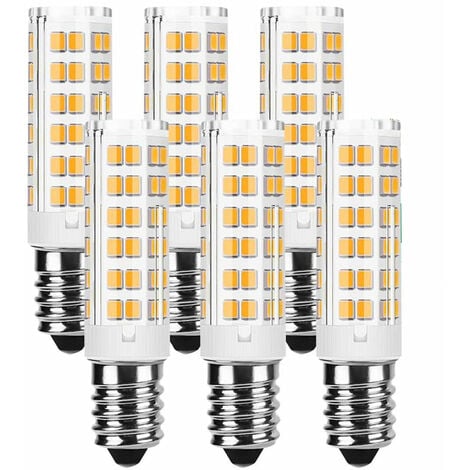 Ampoule LED E14, 7W (Équivalent Halogène 65W ) Blanc Chaud 3000K 700LM  Petite vis Edison Non Dimmable