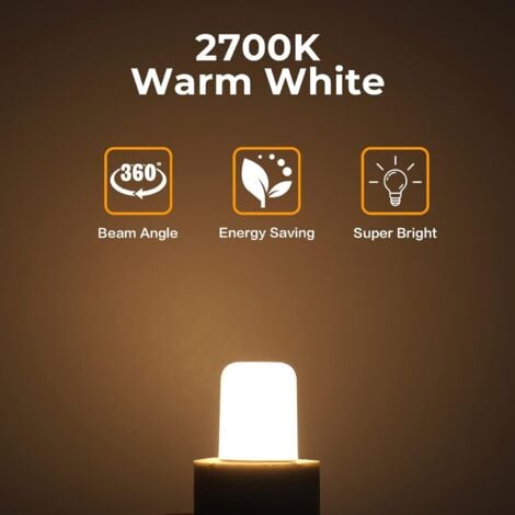 Ampoule LED Réfrigérateur E14, 2W équivalent à 20W Halogène Ampoules, Blanc Chaud 2700K, 170LM, Petit culot à vis E14 lampe LED pour Frigo, Lampe de Sel, Machine a Coudre, Lot de 2
