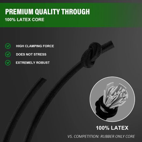 Elastique Caoutchouc Large Lot De 120 Grands élastiques En Caoutchouc Robustes Pour Fournitures De Bureau, Dossiers, Poubelles, 20,3 Cm (vert élastiques Caoutchouc