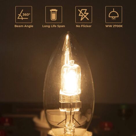 Lot De 2 Ampoule Rouge E14 26W,Ampoule Colorée Rouge E14 C35