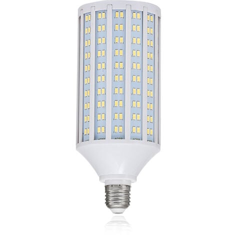Ampoules LED E40 50W Lumière LED Blanc Froid 6500K,4400LM, AC 85-265V,  équivaut ampoule halogène