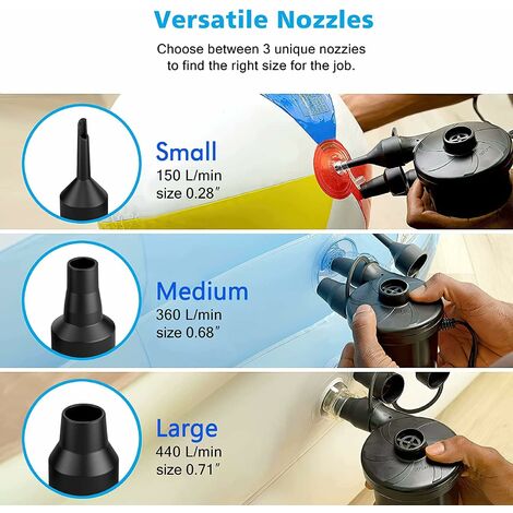 Pompe à Air électrique - Pompe à Air Portable à Remplissage Rapi