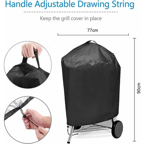 Housse Barbecue Exterieur Rond,Housse Barbecue Bâche De