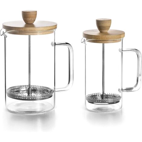 Akozon presse à café Cafetière à double paroi en acier inoxydable 350ML Akozon presse à café Cafetière à double paroi en acier inoxydable 350ML