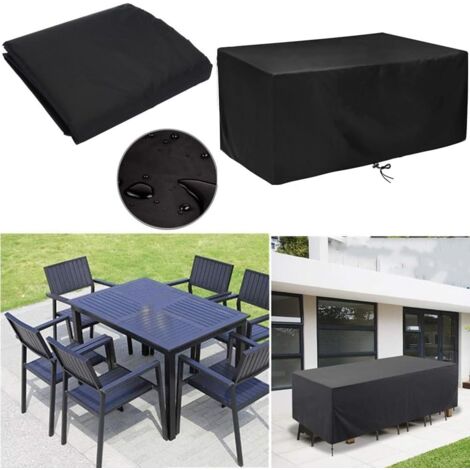 DKHLYB Housse de Table de Jardin 600D Bache Salon de Jardin Housse Protection Table de Jardin Exterieur Housse Salon de Jardin Exterieur Impermeable Anti-UV Tissu Oxford 230x110x35cm DKHLYB Housse de Table de Jardin 600D Bache Salon de Jardin Housse Protection Table de Jardin Exterieur Housse Salon de Jardin Exterieur Impermeable Anti-UV Tissu Oxford 230x110x35cm