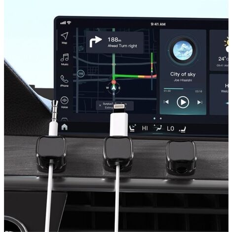 Lot De 12 Clips Magnétiques Pour Câbles De Bureau, Organiseur De Câbles