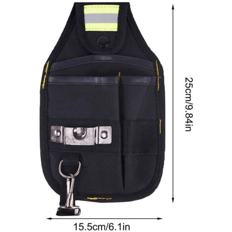 Boîte De Pêche Portable - Sac Banane Organisateur ABS - 26x11x9 Cm, Diviseurs Amovibles