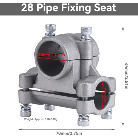 Support Débroussailleuse Remorque Support Débroussailleuse VEVOR 2 Places - Alliage Zinc Pour Remorque Support Tondeuse Verrouillable