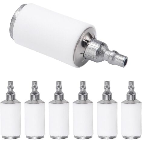 6 Pièces 530095646 Filtres à Essence pour Tronçonneuse à Essence, Filtres à Carburant pour Tondeuses à Tronçonneuse (1/5)