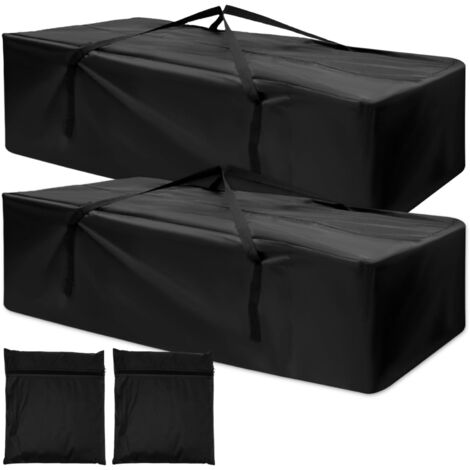 Lot de 2 Sacs de Rangement,Housse de Protection,Coussins, Coussins de Jardin (173 x 76 x 51 cm) (1/5)