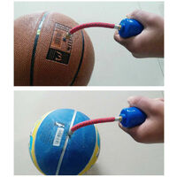Pompe à Main Portable Avec Aiguille Pour Ballons De Sport - Pour Football, Basket, Volley | Kit Gonflage Léger En PP