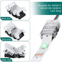 Connecteurs Jst Sm 3 Broches Pour Ws2812b Ws2811 Ws2812
