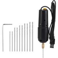 Mini Perceuse Électrique USB 5V - Kit DIY Pour Bijoux, Bois Et Résine