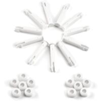 Goupilles Et Joints Pour Piscine Intex - Lot De 12 - Longueur 6 Cm - Compatible Piscines Hors Sol Rondes/rectangulaires